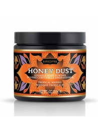 Пудра для тела Honey Dust Body Powder с ароматом манго - 170 гр. - Kama Sutra - купить с доставкой в Старом Осколе