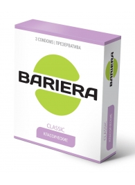 Классические презервативы Bariera Classic - 3 шт. - Bariera - купить с доставкой в Старом Осколе