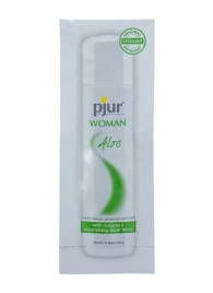 Лубрикант на водной основе pjur WOMAN Aloe - 2 мл. - Pjur - купить с доставкой в Старом Осколе