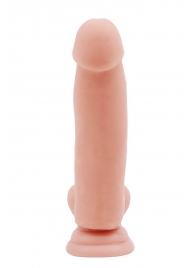 Телесный фаллоимитатор-реалистик Dual Density Dildo - 18 см. - Dream Toys