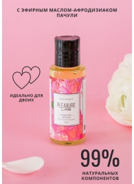 Массажное масло Pleasure Lab Delicate с ароматом пиона и пачули - 50 мл. - Pleasure Lab - купить с доставкой в Старом Осколе