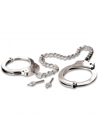 Металлические наручники Metal Leg Cuffs - Pipedream - купить с доставкой в Старом Осколе