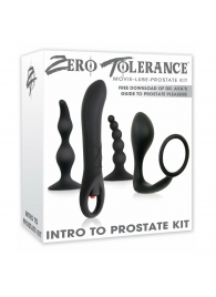 Набор стимуляторов простаты Intro To Prostate Kit - Zero Tolerance - в Старом Осколе купить с доставкой