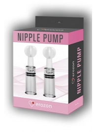 Вакуумные помпы для стимуляции сосков Nipple Pump - Erozon - купить с доставкой в Старом Осколе