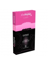 Презервативы с точками и рёбрышками DOMINO Classic Extase - 6 шт. - Domino - купить с доставкой в Старом Осколе