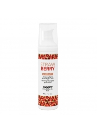 Разогревающее массажное масло  с ароматом клубники Gourmet Strawberry - 50 мл. - Exsens - купить с доставкой в Старом Осколе