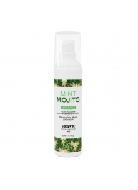 Разогревающее массажное масло с ароматом мохито Gourmet Mint Mojito - 50 мл. - Exsens - купить с доставкой в Старом Осколе