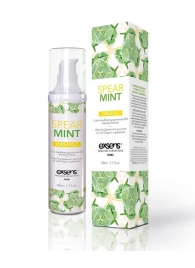 Разогревающее массажное масло Gourmet Spearmint Organic с органическими ингредиентами - 50 мл. - Exsens - купить с доставкой в Старом Осколе