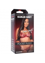 Мастурбатор-вагина Karlee Grey ULTRASKYN Pocket Pussy - Doc Johnson - в Старом Осколе купить с доставкой