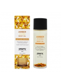 Органическое массажное масло AMBER JOJOBA - 100 мл. - Exsens - купить с доставкой в Старом Осколе