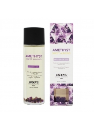 Органическое массажное масло AMETHYST SWEET ALMOND - 100 мл. - Exsens - купить с доставкой в Старом Осколе