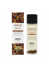 Органическое массажное масло TIGER EYE MACADAMIA - 100 мл. - Exsens - купить с доставкой в Старом Осколе