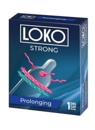 Стимулирующая насадка на пенис LOKO STRONG с продлевающим эффектом - Sitabella - в Старом Осколе купить с доставкой