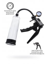 Прозрачная механическая помпа для пениса Viggo - Sexus - в Старом Осколе купить с доставкой