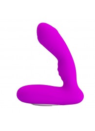 Лиловый массажер простаты с вибрацией Piper - 11,7 см. - Baile - в Старом Осколе купить с доставкой