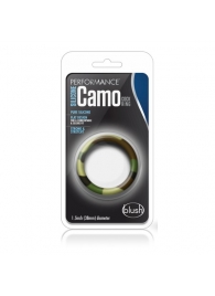 Эрекционное кольцо камуфляжной расцветки Silicone Camo Cock Ring - Blush Novelties - в Старом Осколе купить с доставкой