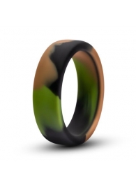 Эрекционное кольцо камуфляжной расцветки Silicone Camo Cock Ring - Blush Novelties - в Старом Осколе купить с доставкой