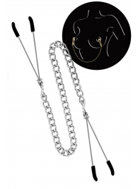 Регулируемые зажимы для сосков Sweet Caress Nipple Chain - Sweet Caress - купить с доставкой в Старом Осколе