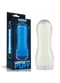 Светящийся в темноте мастурбатор Lumino Play Masturbator Ribbed - Lovetoy - в Старом Осколе купить с доставкой