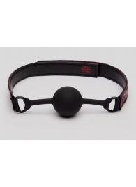 Кляп-шар на двусторонних ремешках Reversible Silicone Ball Gag - Fifty Shades of Grey - купить с доставкой в Старом Осколе