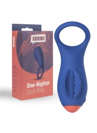 Синее эрекционное кольцо RRRING One Nighter Cock Ring - FeelzToys - в Старом Осколе купить с доставкой