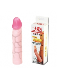 Удлиняющая насадка на пенис Deep Love - 21,5 см. - Baile - в Старом Осколе купить с доставкой
