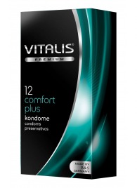 Контурные презервативы VITALIS PREMIUM comfort plus - 12 шт. - Vitalis - купить с доставкой в Старом Осколе