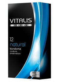 Классические презервативы VITALIS PREMIUM natural - 12 шт. - Vitalis - купить с доставкой в Старом Осколе