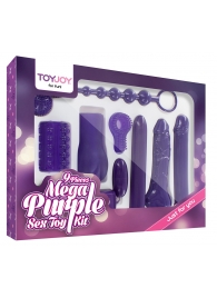 Эротический набор Toy Joy Mega Purple - Toy Joy - купить с доставкой в Старом Осколе