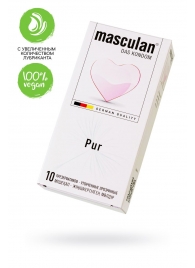 Супертонкие презервативы Masculan Pur - 10 шт. - Masculan - купить с доставкой в Старом Осколе