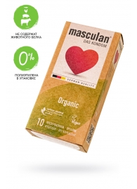 Экологически чистые презервативы Masculan Organic - 10 шт. - Masculan - купить с доставкой в Старом Осколе