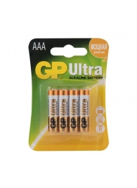 Батарейки алкалиновые GP Ultra Alkaline 24А AАA/LR03 - 4 шт. - Элементы питания - купить с доставкой в Старом Осколе