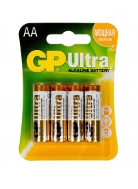 Батарейки алкалиновые GP Ultra Alkaline AA/LR6 - 4 шт. - Элементы питания - купить с доставкой в Старом Осколе