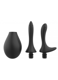 Черный анальный душ Nexus Anal Douche Set с 2 сменными насадками - Nexus Range - купить с доставкой в Старом Осколе