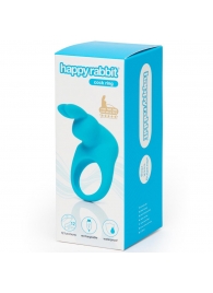 Голубое эрекционное виброкольцо Happy Rabbit Rechargeable Rabbit Cock Ring - Happy Rabbit - в Старом Осколе купить с доставкой