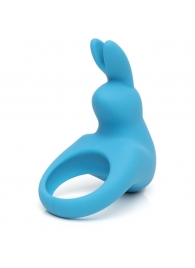 Голубое эрекционное виброкольцо Happy Rabbit Rechargeable Rabbit Cock Ring - Happy Rabbit - в Старом Осколе купить с доставкой