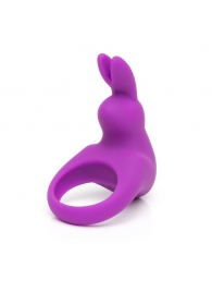 Фиолетовое эрекционное виброкольцо Happy Rabbit Rechargeable Rabbit Cock Ring - Happy Rabbit - в Старом Осколе купить с доставкой