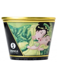 Массажная свеча Exotic Green Tea с ароматом зелёного чая - 170 мл. - Shunga - купить с доставкой в Старом Осколе