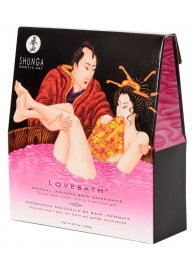 Соль для ванны Lovebath Dragon Fruit, превращающая воду в гель - 650 гр. - Shunga - купить с доставкой в Старом Осколе