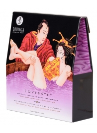 Соль для ванны Lovebath Sensual lotus, превращающая воду в гель - 650 гр. - Shunga - купить с доставкой в Старом Осколе