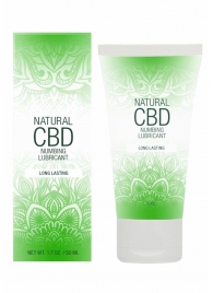 Лубрикант с пролонгирующим эффектом Natural CBD Numbing Lubricant - 50 мл. - Shots Media BV - купить с доставкой в Старом Осколе