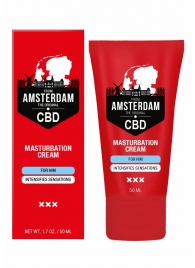 Крем для мастурбации для мужчин CBD from Amsterdam Masturbation Cream For Him - 50 мл. - Shots Media BV - купить с доставкой в Старом Осколе