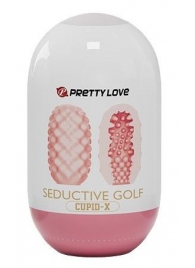 Розовый мастурбатор-яйцо Seductive Golf - Baile - в Старом Осколе купить с доставкой