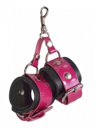 Розово-черный брелок  Наручники - Sitabella - купить с доставкой в Старом Осколе