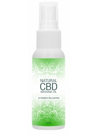 Массажное масло Natural CBD Massage Oil - 50 мл. - Shots Media BV - купить с доставкой в Старом Осколе