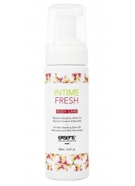 Органическая интимная очищающая пенка Intime Fresh - 150 мл. - Exsens - купить с доставкой в Старом Осколе