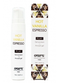 Возбуждающий гель Hot Vanilla Espresso Arousal Gel - 15 мл. - Exsens - купить с доставкой в Старом Осколе