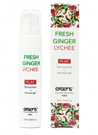 Возбуждающий гель Fresh Ginger Lychee Arousal Gel - 15 мл. - Exsens - купить с доставкой в Старом Осколе