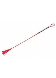 Красный латексный стек с лентами - 62 см. - Sitabella - купить с доставкой в Старом Осколе