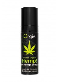 Возбуждающий интимный гель для пар ORGIE Hemp Intense Orgasm - 15 мл. - ORGIE - купить с доставкой в Старом Осколе